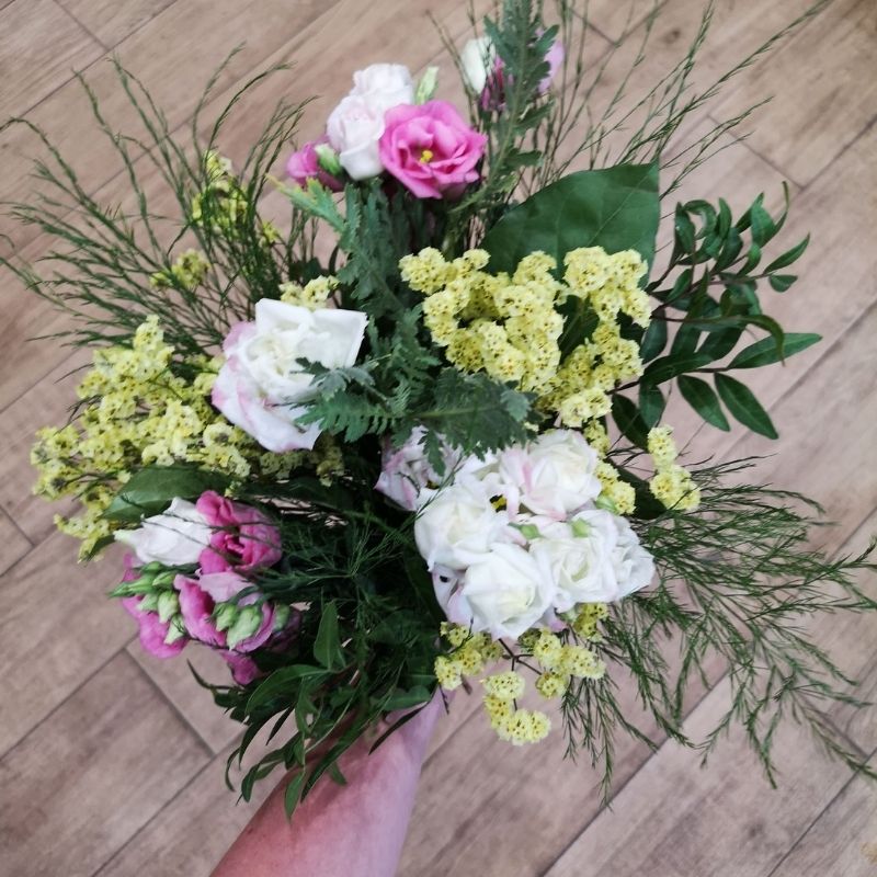 Bouquet lisianthus