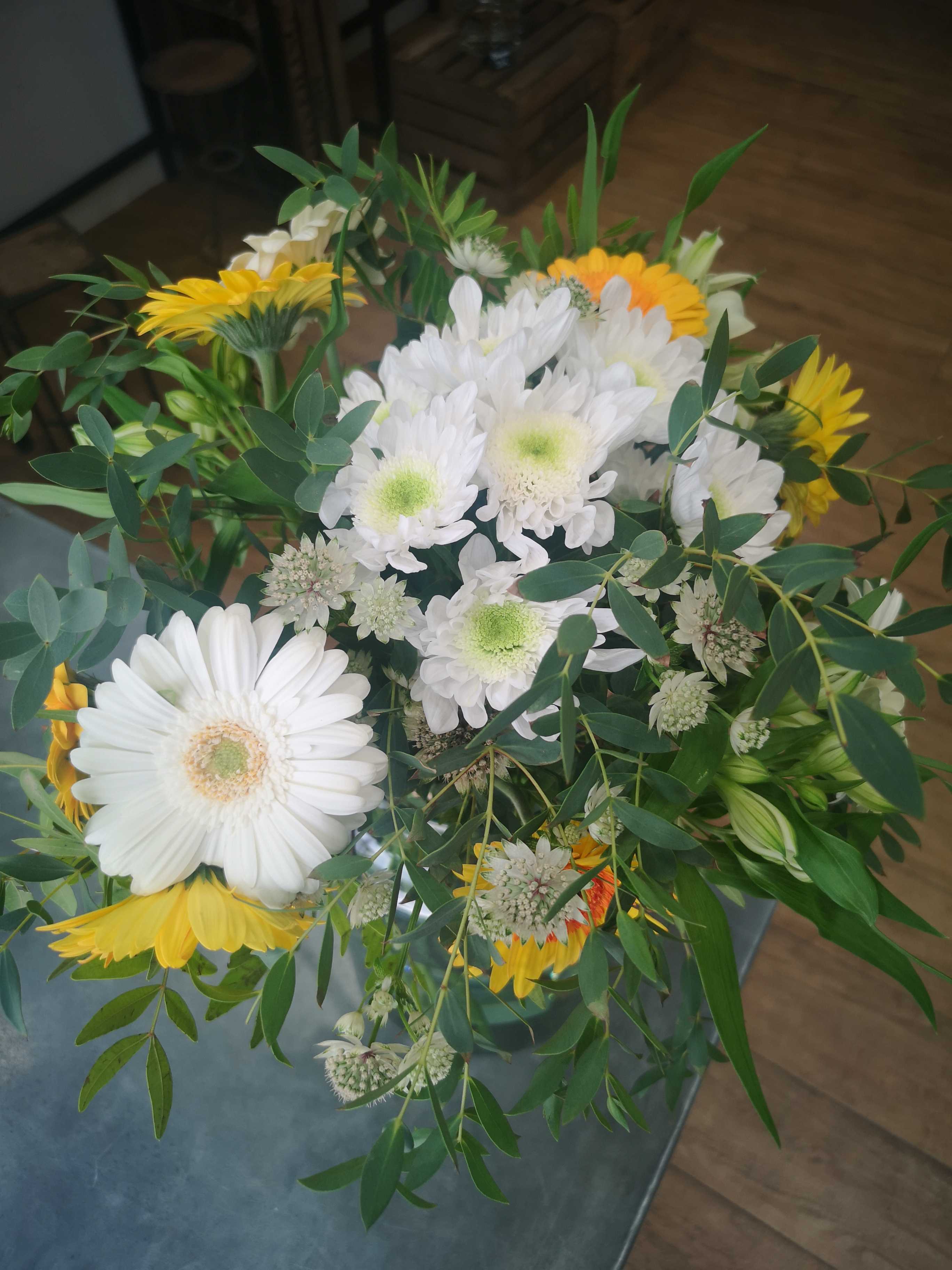 Bouquet gerberas